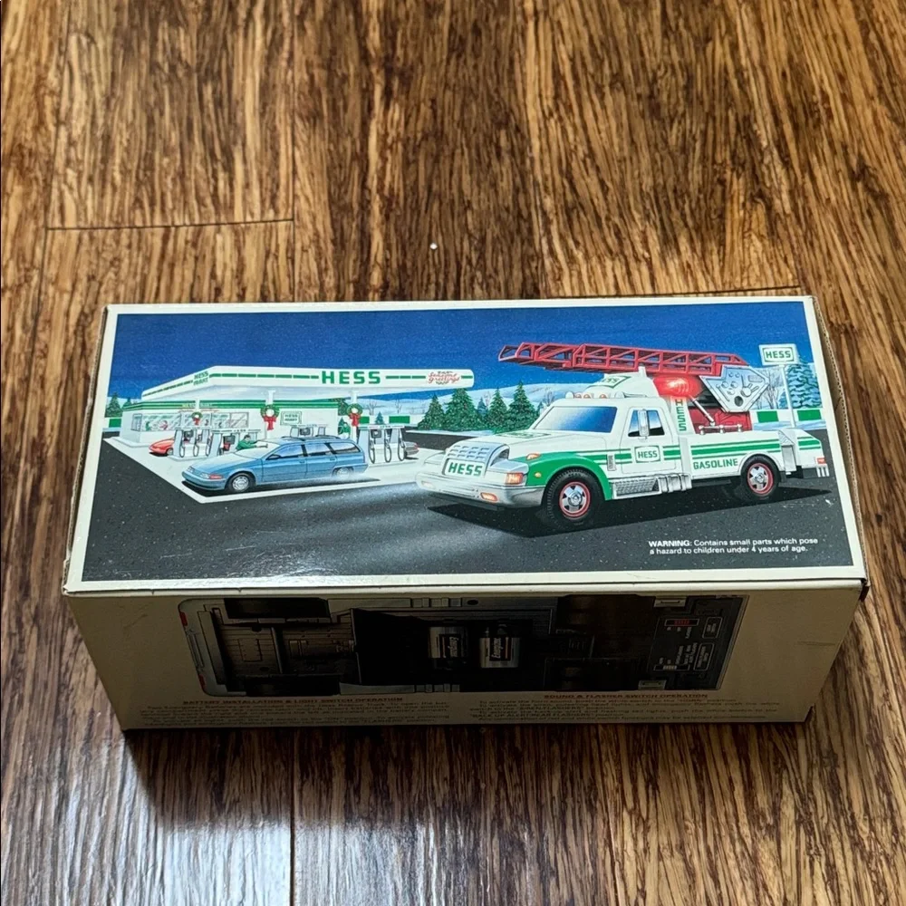 Vintage Hess 1994 Rescue Truck collectible new in box